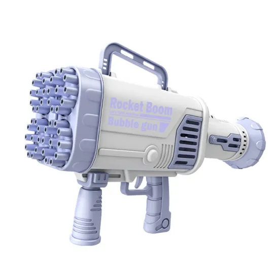 Outdoor Entertainment: Discover the Vibrant Black Pink Gatling Bubble Gun with Light and Fan - The Ultimate Kids' Automatic Bubble Gun