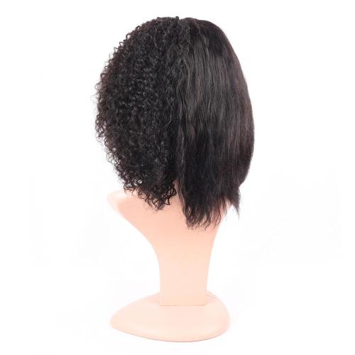 NEW FASHION 100% NATURAL HAIR NATURAL COLOR SWISS LACE WIG