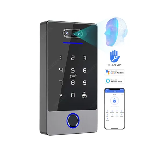 3D Face Recognition & Biometric Access Control System with Fingerprint, NFC, and App Control