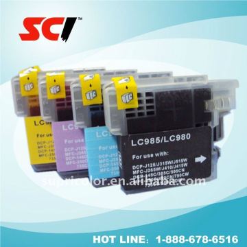 Ink cartrigde universal LC39 LC985 LC980 LC1100 for DCP-145/DCP-J125