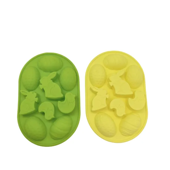 Easter Rabbit Bunny Egg Silicone Molds