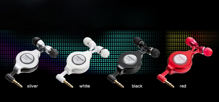 retractable earphones retractable earphones