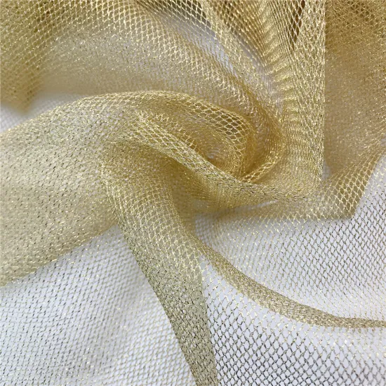 Superior Metallic Lurex Mesh Fabric for Packing
