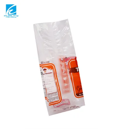 Customized Plastic Laminated Side Gusset Tortilla Wraps Packaging Bags