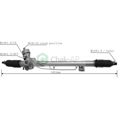 LHD LHD Direction hydraulique GEA Volkswagen Passat 1998-2005