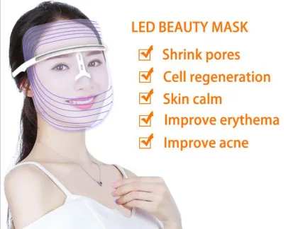 Korea Facial LED Beauty Mask Therapy 3 Colors