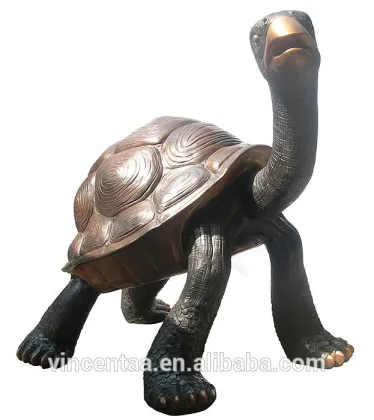 high quality bronze small water turtle sculpture/metal turtle/bronze turtle