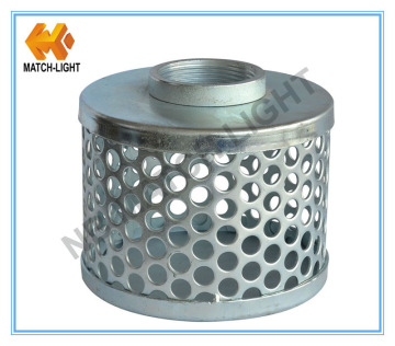 Manufacturing Steel Square to Round Square Hole Basket Strainer
