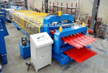 High quality wall and roof two layer roll forming machine