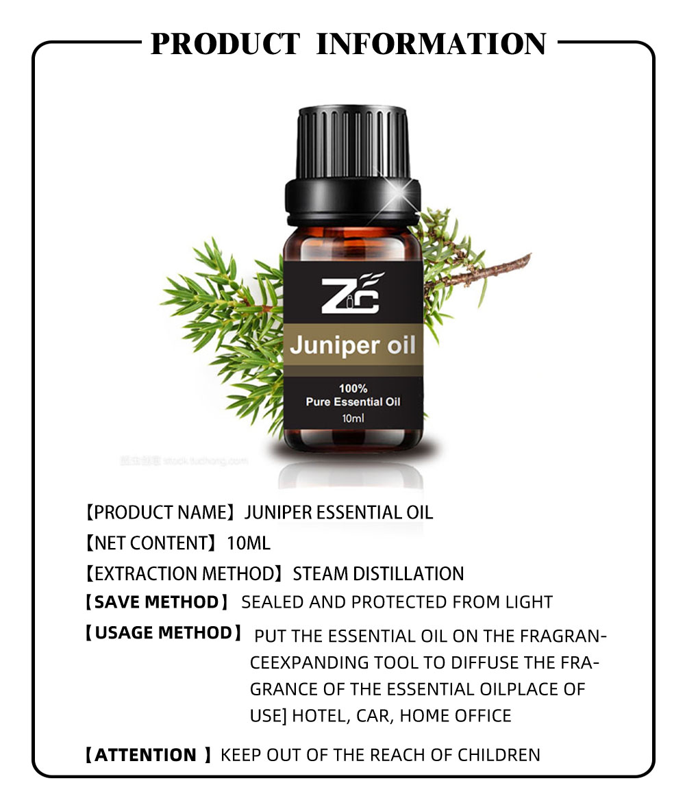 100% Pure Juniper Oil Essential Oil for Diffuser Skin Care