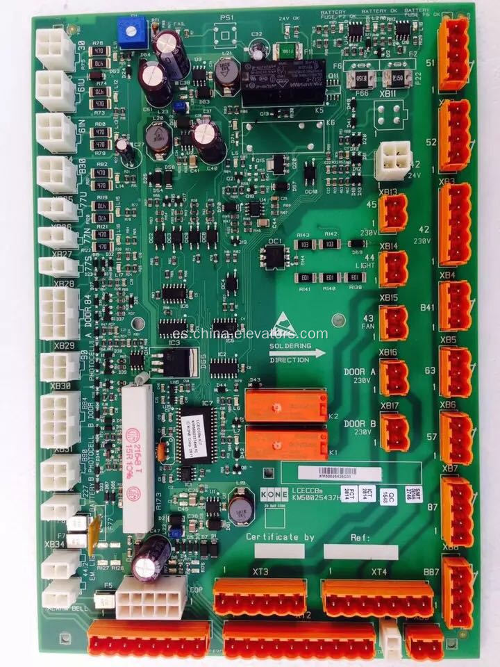 Placa KM50025436G11 LCECCBe para ascensores KONE