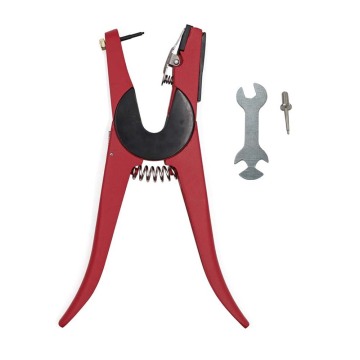 Ear Tag Clamp Pliers: Farm Animal Identification Tool for Swine and Livestock