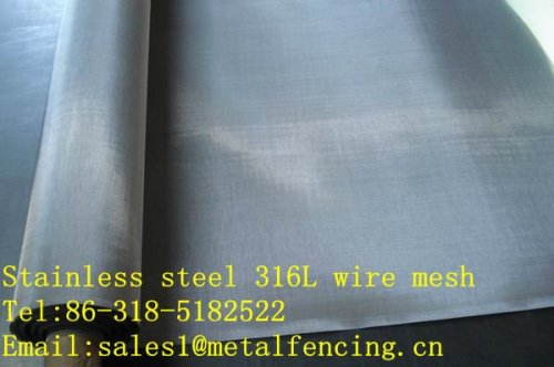 Stainless steel 316L wire mesh