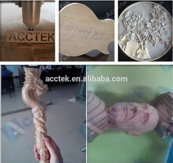 2016 ACCTEK hot sale cheap price mini woodworking machine new model computer controlled wood carving machine