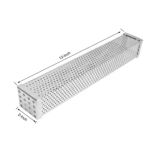 Wholesale New Design Rectangle Tube BBQ Grill Smoker Box