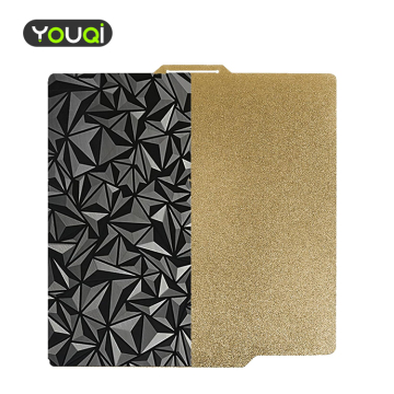 PEO/PEI 257x257mm Build Plate for YouQi 3D Printer: Smooth Surface for Enhanced Print Quality