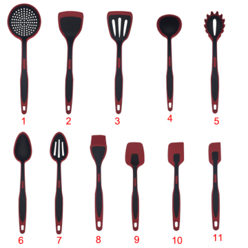 Ensemble d'outils de cuisine en silicone, 11 pièces