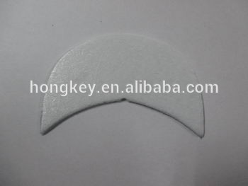 flat plastic insert brim for hats and caps