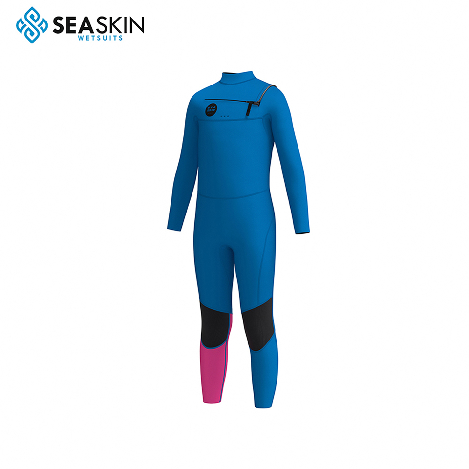 Seaskin Kids Water Sport 3/2 mm przednie zamek błyskawiczny