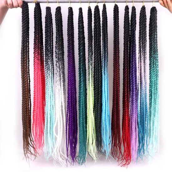 Onst Best Price Synthetic Braiding Hair Senegalese To Tone Crochet  Ombre Jumbo Twist Braid Grey Blonde Colors Braids