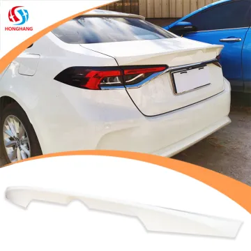Gloss Black Rear Mid Wing Spoiler for 2020 Toyota Corolla Hatchback by Honghang Auto Parts Factory