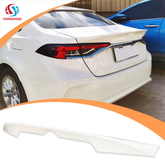 Gloss Black Rear Mid Wing Spoiler for 2020 Toyota Corolla Hatchback by Honghang Auto Parts Factory