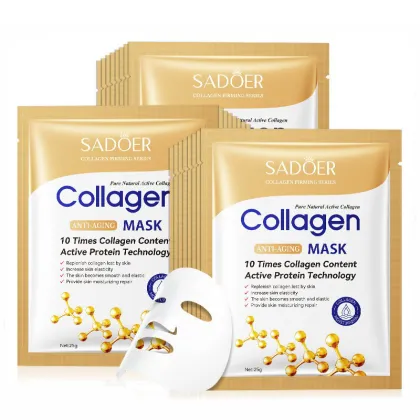 China Supplier Bio Collagen Face Mask - Korean Deep Collagen Anti-Wrinkle Lifting Anti-Aging Facial Sheet Masks