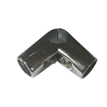 Wholesale Retail Metal 2 Way Round Tube Connector 25mm