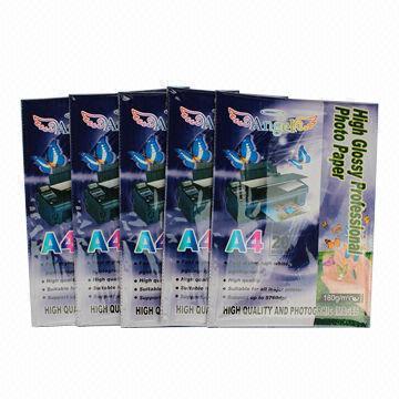 A4 180g High Glossy Photo Paper, Waterproof