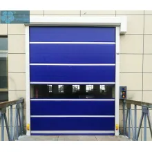 Automatic radar induction rolling door