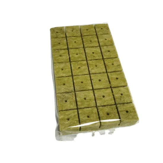 Rockwool Seed Starters: Multipurpose, Ventilated Growing Cubes with Strong Water Absorption for Effective Plant Propagation