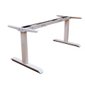 Base de mesa de metal ajustable de altura de 2 patas