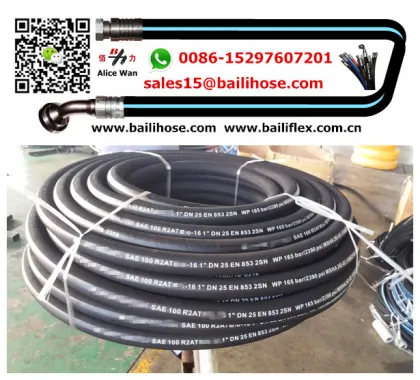 manuli hydraulic hose, manguera hidraulica , steel wire braided hydraulic