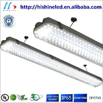 Vapor Tight LED fixture 2ft 4ft 5ft LED Tri-proof tube ip65 20w-70w