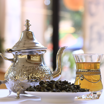 Té verde marroquí hoja suelta: ideal para conferencias y hoteles de gama alta