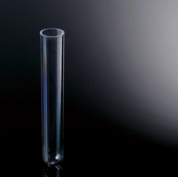 Cylindrical Bottom Plastic Test Tubes 10ml