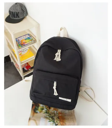 Customize the simple double shoulder bag computer backpack