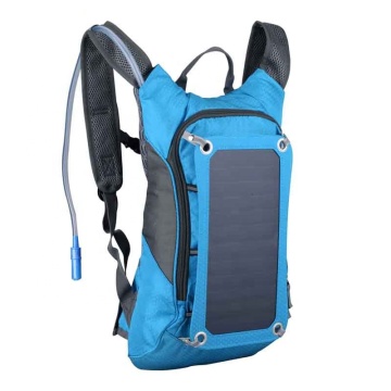 Customized Lightweight Outdoor Sports Cycling Running Hydration Backpack with Solar USB Charger