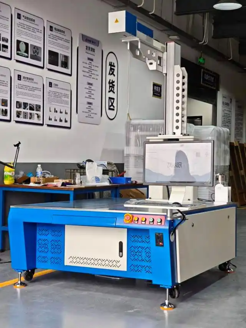 brand-new large-format 3D fiber laser marking machine
