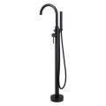 Floor Mount Tub Filler With Hand Shower