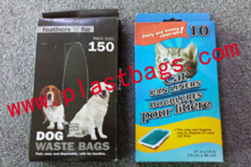 HDPE Environmental plastic pet garbage bags