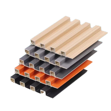 PVC Marble Fluted Wood WPC Interior Wall Panels for Industrial Offices