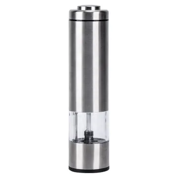 Automatic Stainless Steel Black Pepper Grinder for Freshly Ground Pepper and Salt