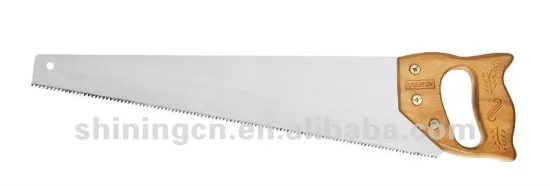 wood handle high quality polish treatment hand saw SH315