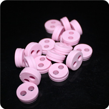 High heat resistance alumina ceramic bead tempering pink beads