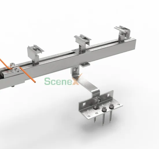 Factory Direct Schletter Solar Racking and Fastening Kits for Pitched Roof Assemblies