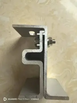 Aluminum alloy anodized extrusion roofrtop clamps