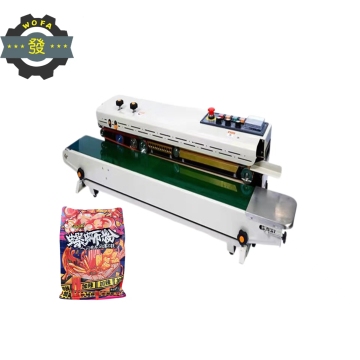 JH 1100C Horizontal Aluminum Electric Heating Continuous Bag Sealer for Foil and Paper Packaging