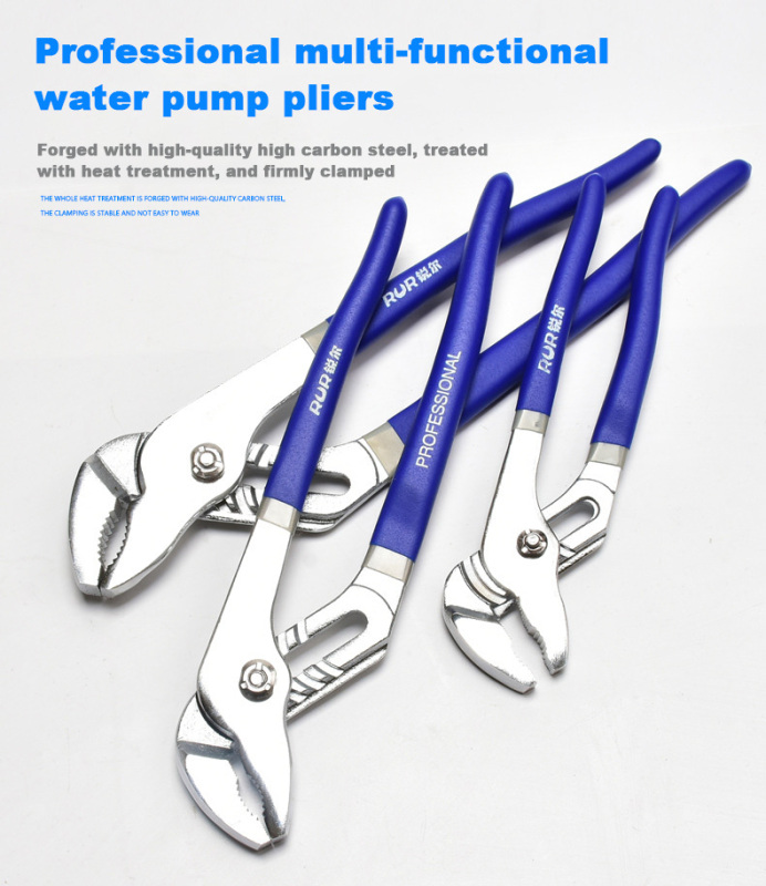 German style multifunctional eagle beak water pump pliers, large opening pliers for water pipes