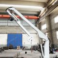 OUCO customized knuckle boom marine crane,0.99t ship crane with stable performance